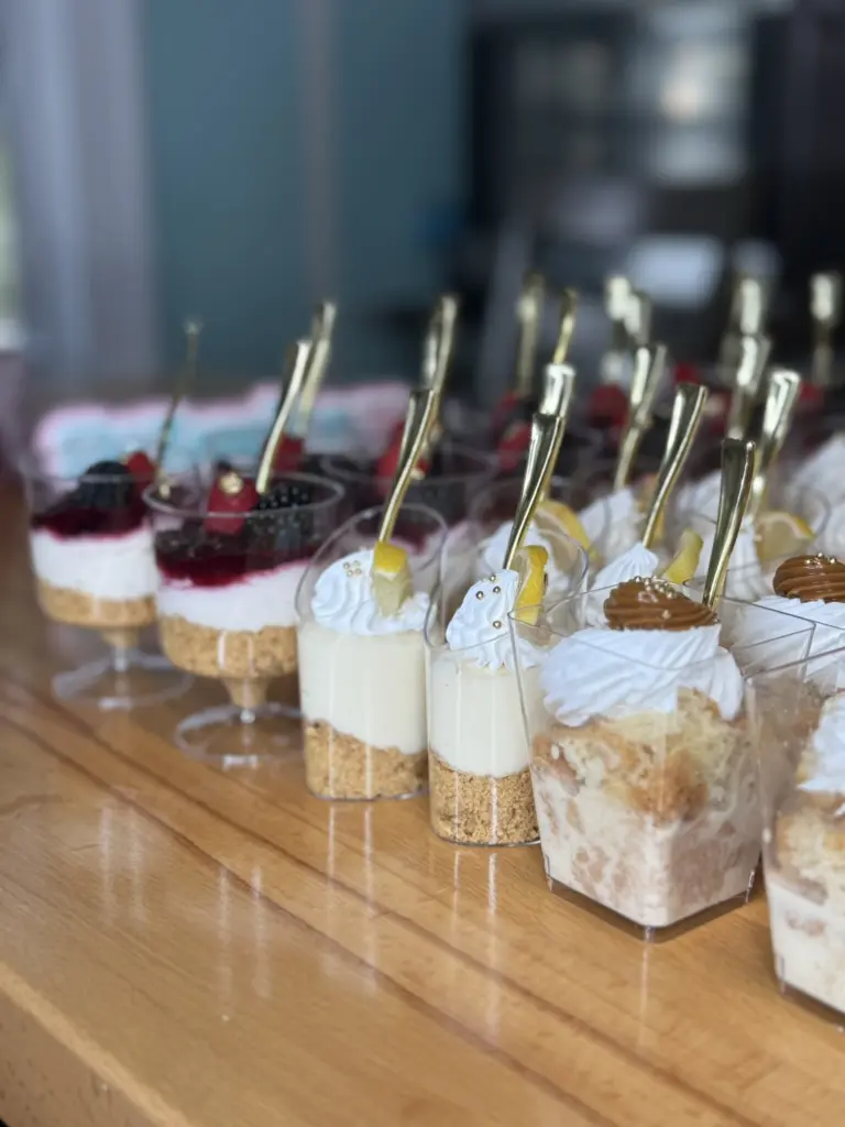 Clase de Mini Postres para Eventos en Shot (Sin horno)